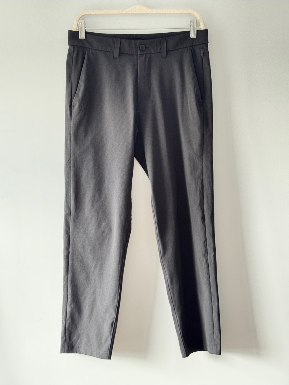 Lululemon Commission Pant Slim Ventilight Mesh Men's Size 30 Dark Gray